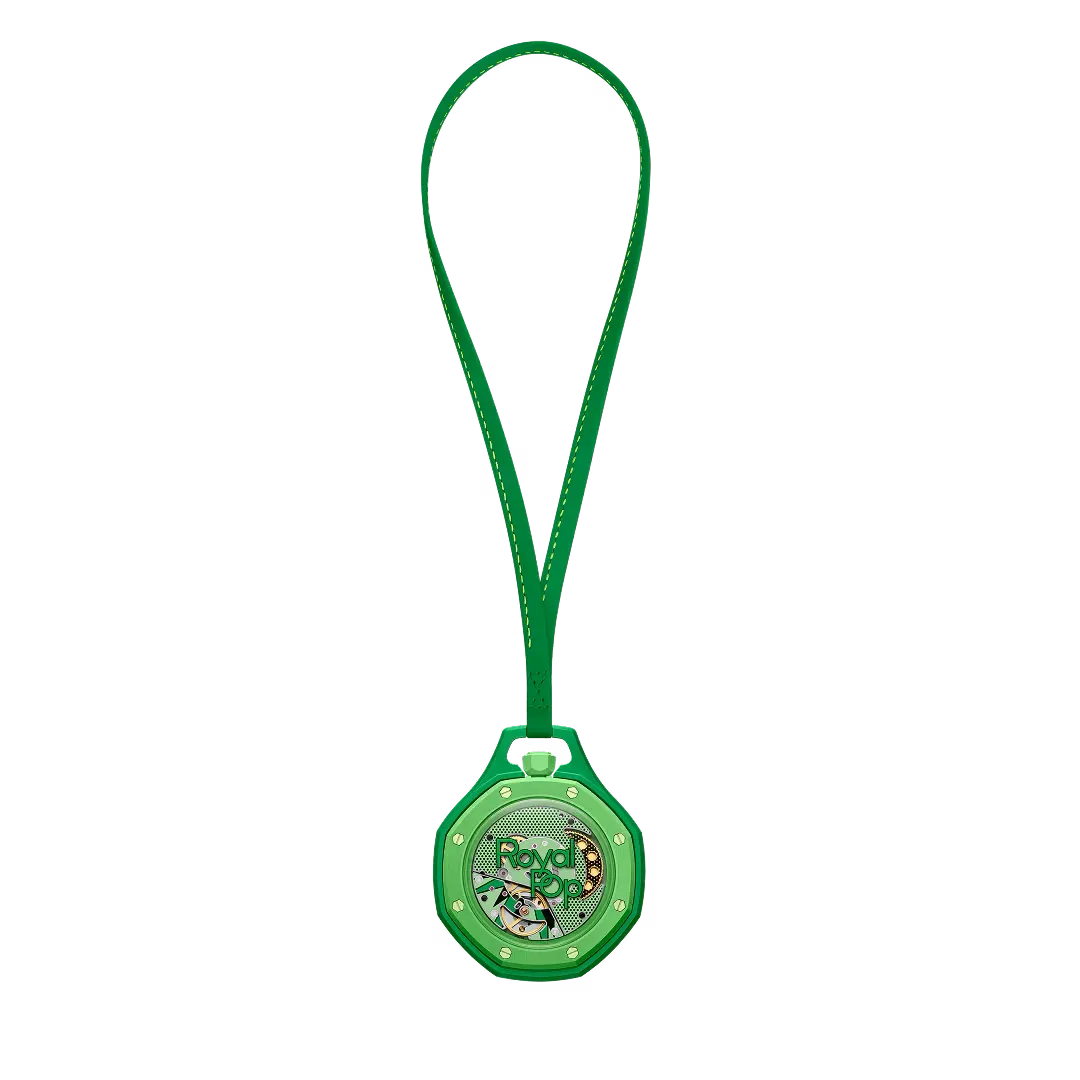 Watch Univers Green Eight — montre automatique cadran vert émeraude, vue 2