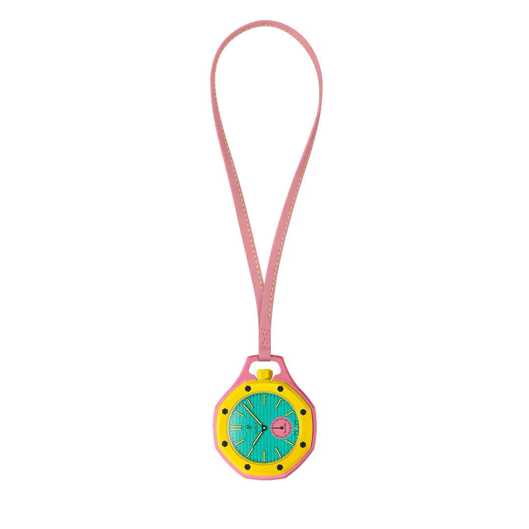 Watch Univers Otg Roz — montre automatique cadran rose poudré, vue 1