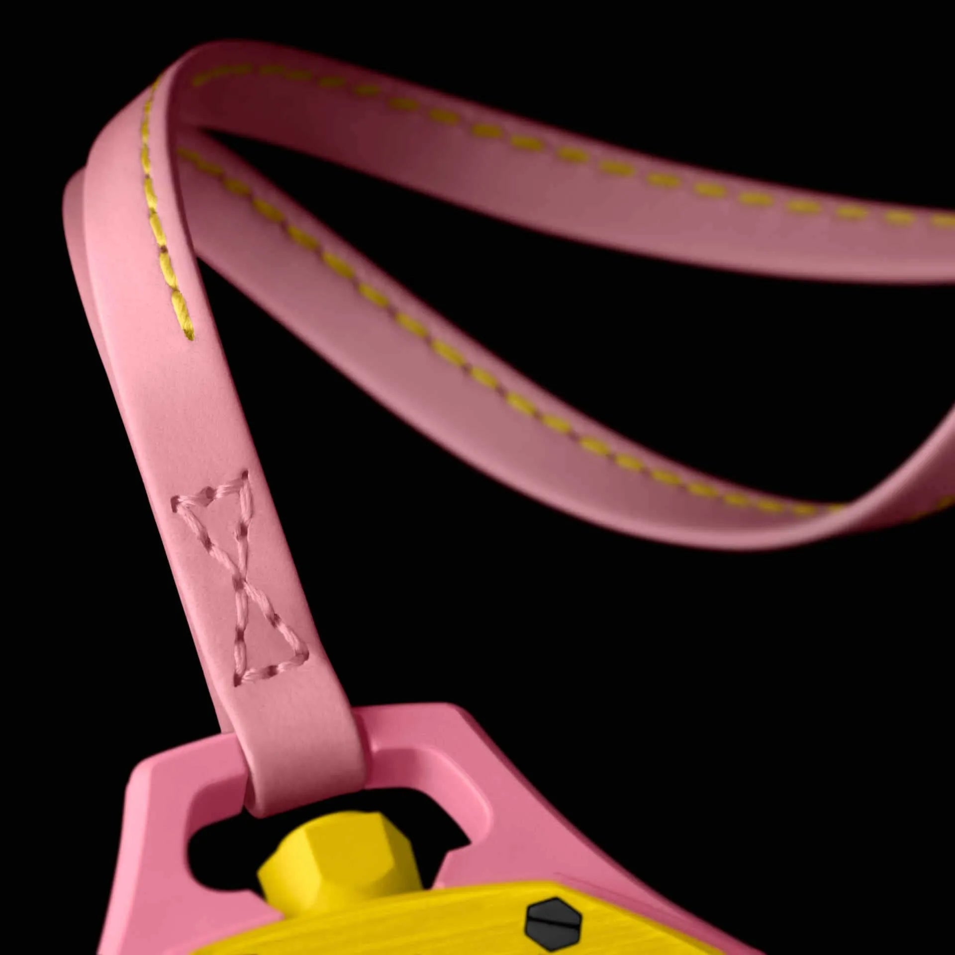 Watch Univers Otg Roz — montre automatique cadran rose poudré, vue 3